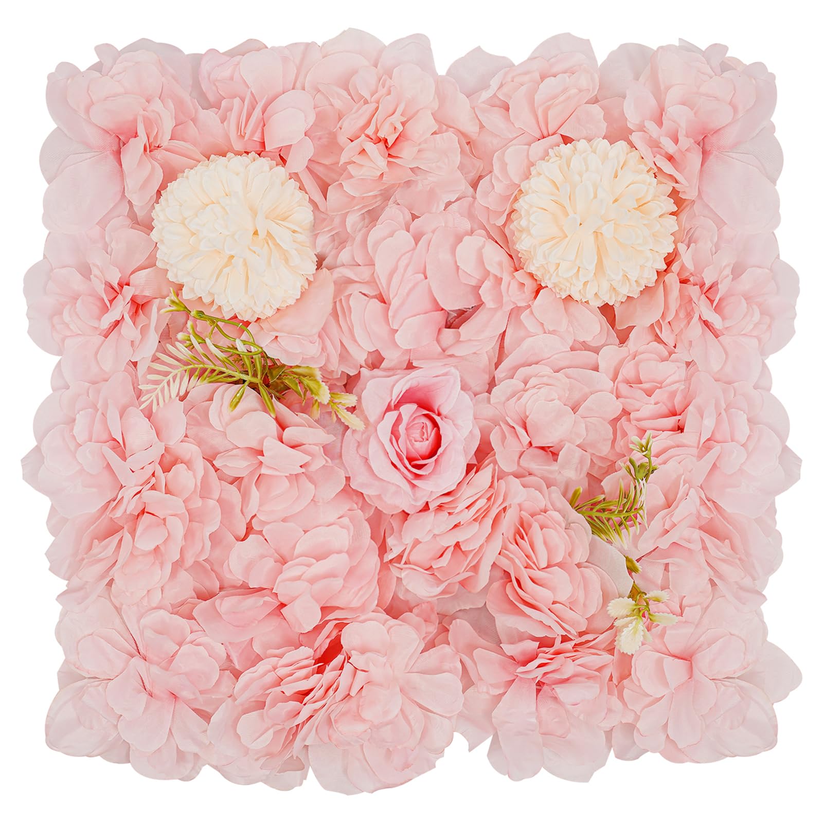 Amazon.com: NeNchengLi 12Pcs Artificial Flower Wall Panel 3D